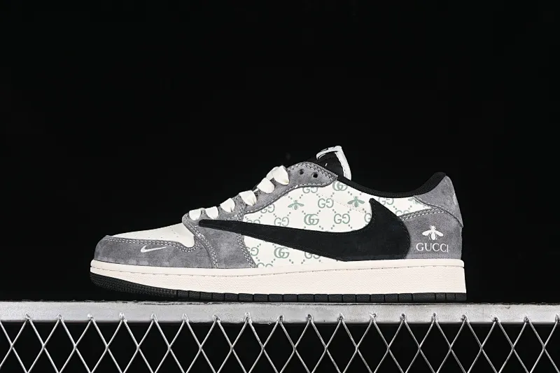 All categories Air Jordan Jordan series basketball shoes Air Jordan 1 Low High-end customized low-top sneakers Travis Scott x Fragment Design x Air Jordan 1 Low OG SP AJ1 Joe 1 Gucci joint-black hook dragonfly low-top cultural casual sneakers SJ2068-137